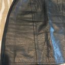 Winlit Black Leather Skirt Photo 1