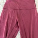 Lululemon Align Leggings Cropped 23” Pink Size 4 Photo 2