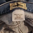 L.L.Bean  High Rise Mom Jeans Size 10 Photo 7