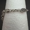 Brighton RETIRED  Silver Tone Ellington Bracelet Heart Statement Gift Wedding Lov Photo 1