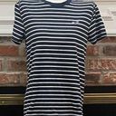 Hollister navy blue and white striped tee with logo / XS / Excellent condition Photo 0