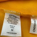 New York & Co. 7th Avenue Bright Yellow Floral Skirt Size M Photo 6