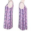 Pink Rose  Dress Large Dusty Pink Floral Spaghetti Strap Lined New Photo 2