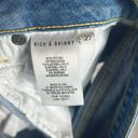 Rich & Skinny  Casual Lighter Medium Wash Low Medium Rise Denim Jean Shorts Photo 6