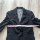 Vince  6 Wool Black Button Up Blazer Photo 3