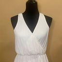 Lush Clothing 5/$20 Lush Ivory White Kylie Skater Faux Wrap Mini Dress Size S Photo 2