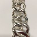 Macy's Silver Chain Link Stretchy Bracelet Photo 2