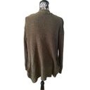 Ultra Flirt  Knit Cardigan Sweater Speckle Green Boho Bohemian Photo 1