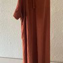 Pink Blush Suede Knee Length Dress Photo 1