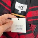 Jack by BB Dakota NWT  Out of the Woods Red Plaid‎ Jacket Photo 12