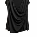 Cynthia Rowley  Beaded Strap Black Top Photo 3