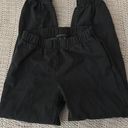 Brandy Melville Black Rosa Sweats Photo 0