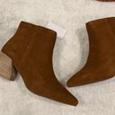 Kensie Lyden Brown Pointy Toe Ankle Bootie Heels Photo 7