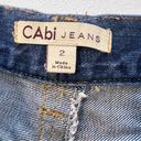 CAbi  Boyfriend Boho Patchwork Cropped Denim Jeans Photo 3