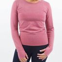 Zyia  Active Red Heather Performance Longsleeve Tee Photo 0