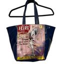 Marilyn Monroe  Blue Graohic Tote Bag Photo 0