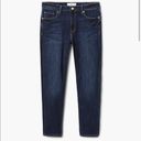 Mango  Relaxed Lonny Girlfriend‎ Ankle Crop Jeans Blue Denim Womens Size 8… Photo 2