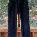 Rag and Bone  Women's Piper Low Rise Straight Jean Black Button Fly Size 27 Photo 0