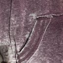 Grayson Threads  burnt out wine heart hooded sweatshirt women’s size XL‎ purple Photo 3