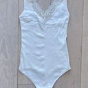 Abercrombie & Fitch Abercrombie white lace v-neck bodysuit Photo 3