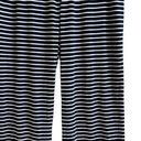 J.Crew  Navy Blue Stripe Long Sleeve Button Top Pajama Set Womens Size S Lounge Photo 4