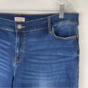 Juicy Couture NWOT  Sz 18 Distressed Skinny Jeans Asymmetrical Raw Hem Boho Photo 5