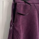 Purple Skirt Faux Suede Size M Photo 1