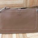 DKNY Vintage  Y2K Tan Leather Shoulder Bag Photo 3