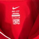 Nike  Cincinnati Reds Baseball Half Zip Long Sleeve Shirt Photo 4