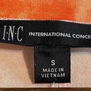 Inc international  Concepts Scoop-Neck Top Tie-Dye Orange/White NWT Small Photo 7