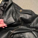 Universal Threads Black Leather Jacket Photo 9