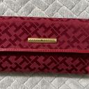 Tommy Hilfiger  Wine Red Wallet & Checkbook Cover Photo 0