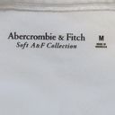 Abercrombie & Fitch Bodysuit AF Soft Collection M White Halter Square Neck NWOT Photo 8