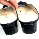 Salvatore Ferragamo Ferragamo Black patent leather slides with bow Photo 5