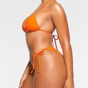 SKIMS  Swim Triangle Bikini Top In Orange Photo 4