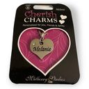 Cherish  Charms MELANIE Name Bracelet Charm NEW NWT Silvertone Silver Tone Photo 0