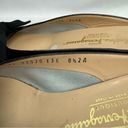 Salvatore Ferragamo Ferragamo Black patent leather slides with bow Photo 8