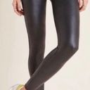 Spanx Faux Leather Black Leggings Size Small MSRP 98$ S/N 2437 High Rise Photo 0