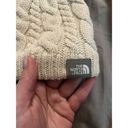 The North Face  Ivory Cable Knit Wool Beanie Hat One Size Unisex Photo 2