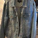 Oversized Jean Jacket Blue Size M Photo 0