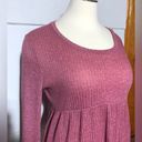 Harper Haptics Holly  3X women's light sweater tunic rib knit balloon sleeve Photo 4