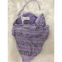 Jessica Simpson New.  lavender bandanna bikini set. Medium. Retails $108. Photo 9