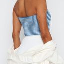 White Fox Boutique Blue Tube Top Photo 1