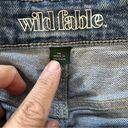 Wild Fable  women's size 14 wide leg jeans with raw hem Photo 3