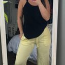 Wild Fable Wide Leg Yellow Sweatpants Photo 0