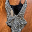 Everlane NWT   Square-Neck One-Piece Swimsuit Floral XS Photo 3