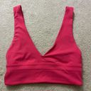 Lululemon Align V-Neck Bra Color: Lip Gloss  Photo 2