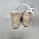 BP  Cohan Espadrille Platform Wedge Sandal in White  Size 9.5 Photo 5