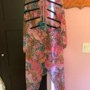 Natori Josie  Beautiful Short Kimono Robe And Pants Set Size Small  And Medium Photo 6