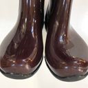 Kamik Womens 10 Ellie Rubber Wellington Rain Boots - Tall, Chocolate, Waterproof, Pull On Photo 6